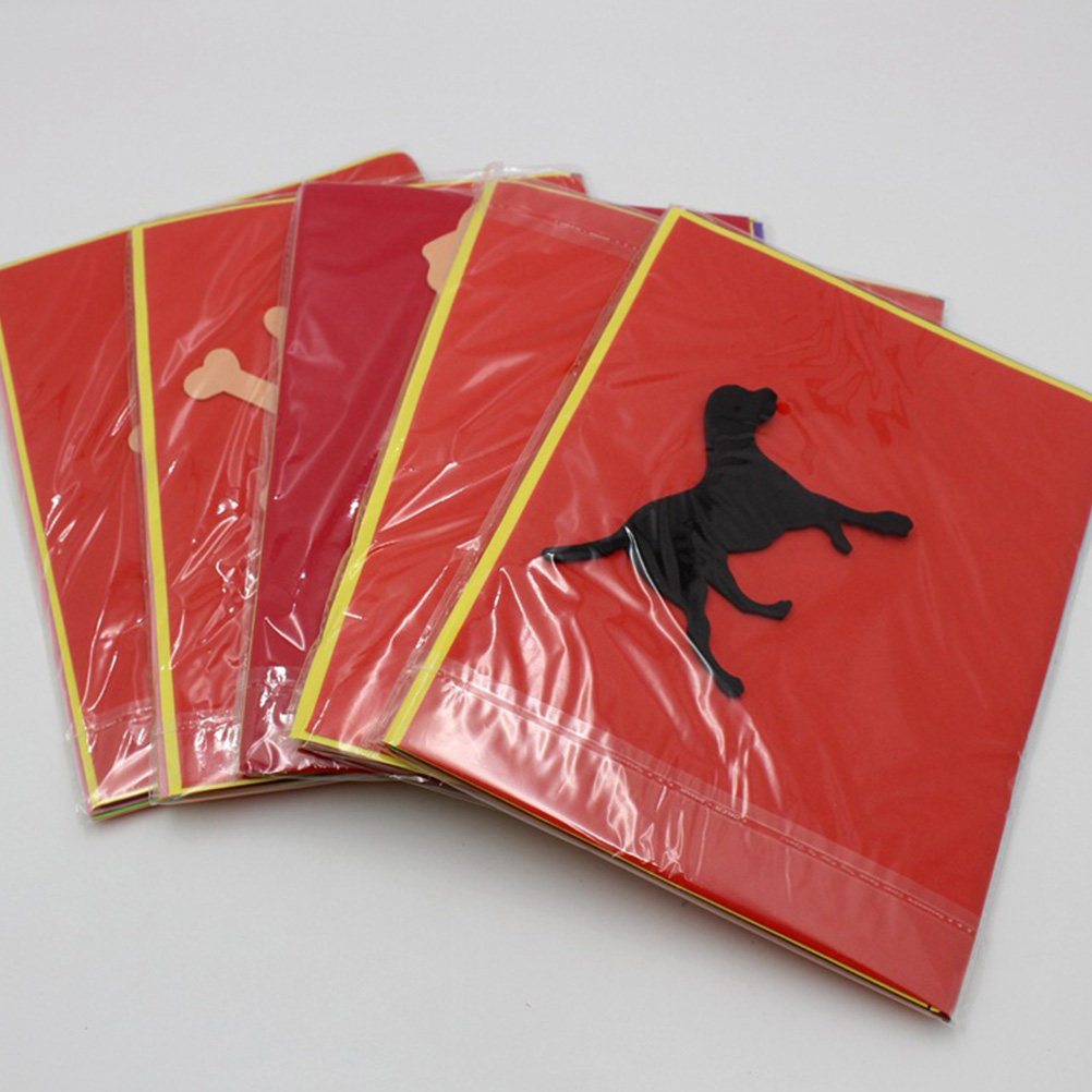 Ideal Stationery & Office Supply - 50Pcs Vibrant Flexible Sponge Craft Sheets