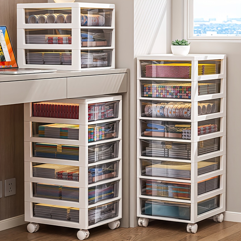 Multi-Layer Rolling Storage Ca - Stationery And Office Supply Stores ulasan dan harga