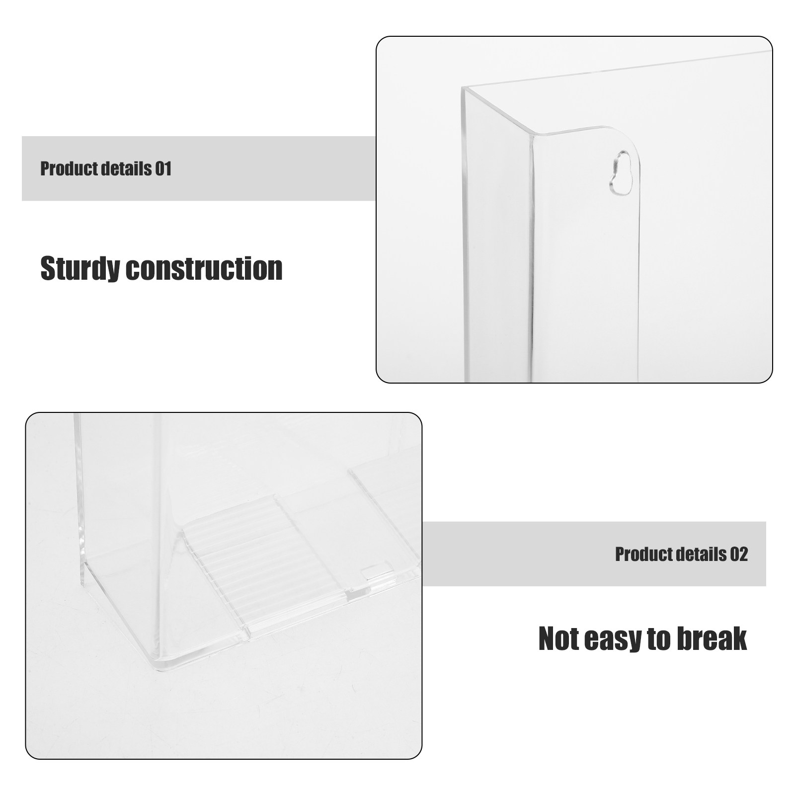 A4 Size Acrylic Wall Document  - File Folder Hanging ulasan dan harga