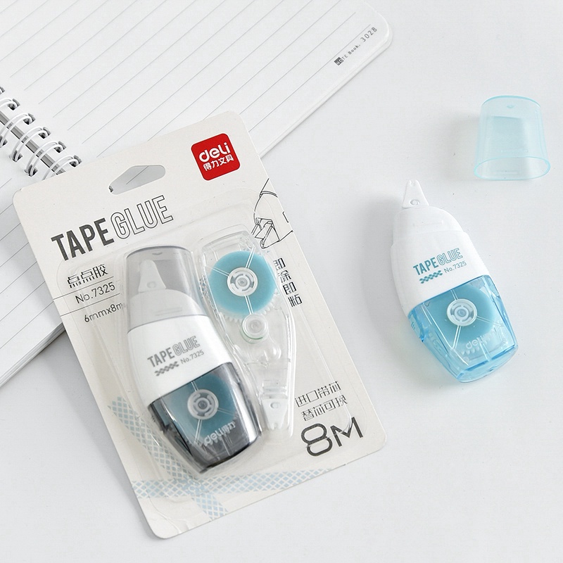 6mm x 8m Creative Double-sided - Glue Stick Pack ulasan dan harga