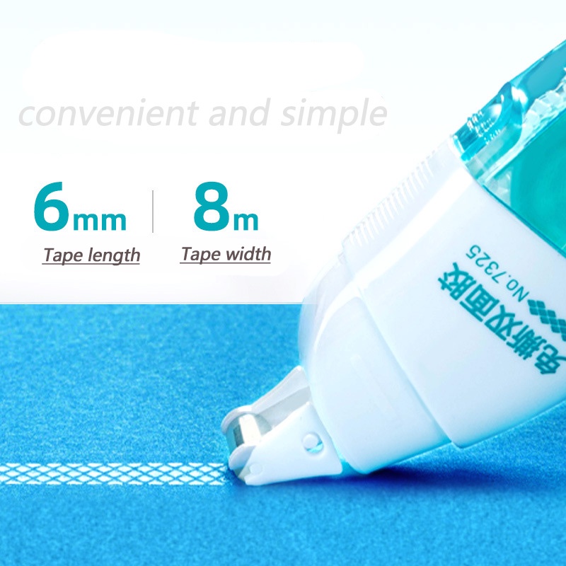 6mm x 8m Creative Double-sided - Glue Stick Pack ulasan dan harga
