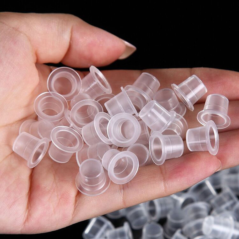 100pcs Transparent Tattoo Pigm - Calligraphy Ink Bottle ulasan dan harga