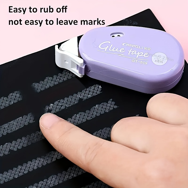 1-4pcs Double Sided Adhesive D - Glue Stick Pack ulasan dan harga