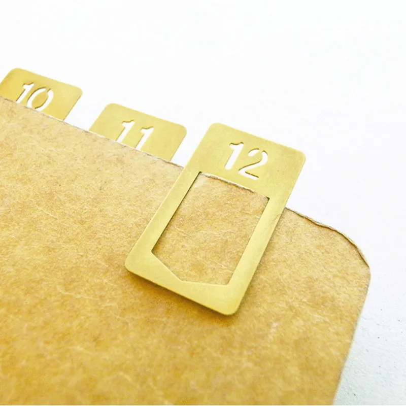 12 Pcs/lot Vintage Copper Book - Stationery And Office Supply Stores ulasan dan harga