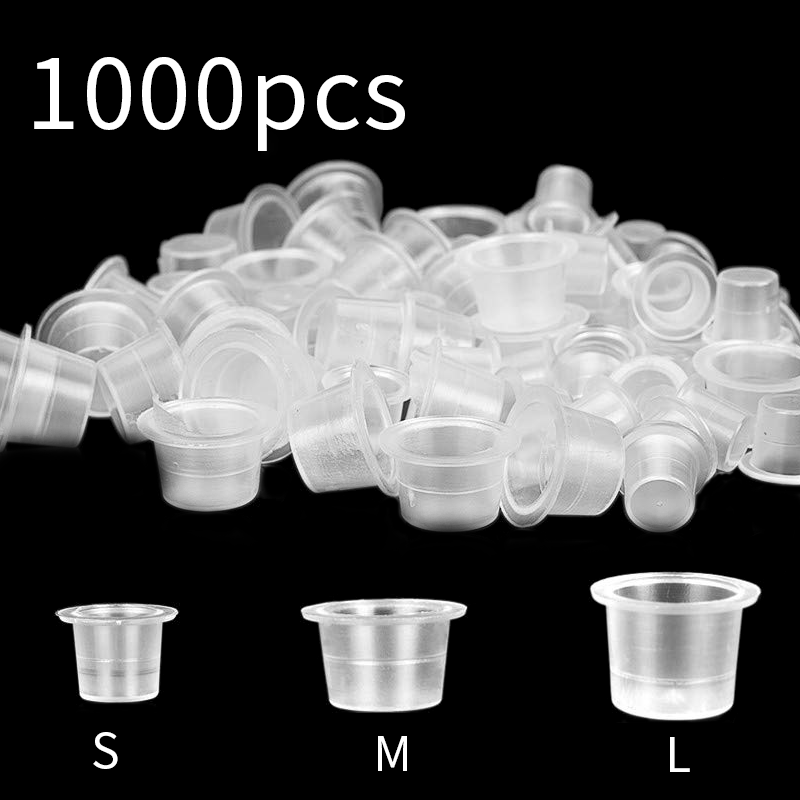 1000PCS TRO Tattoo Ink Cups Pl - Calligraphy Ink Bottle ulasan dan harga