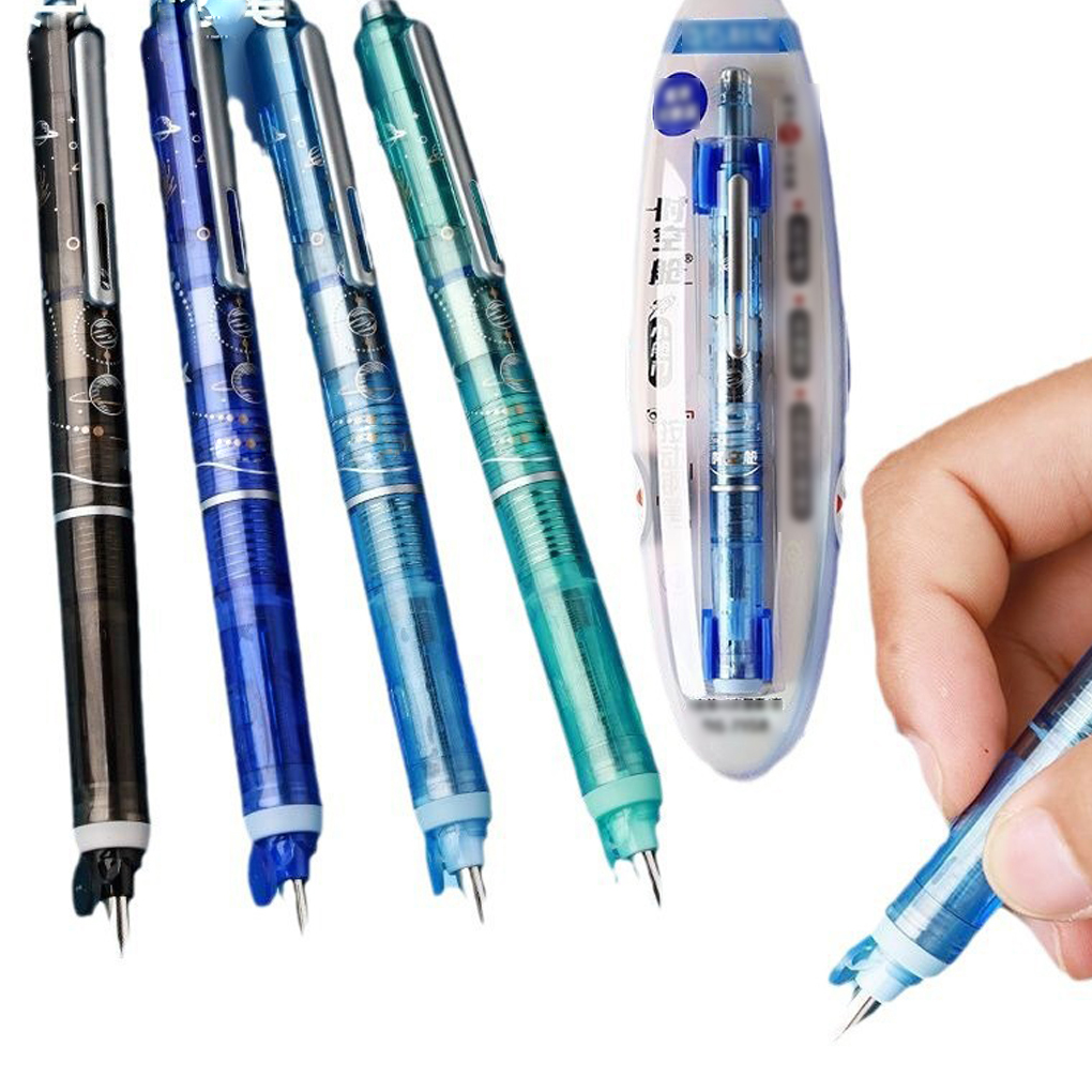 Retractable Fountain Pen Blue  - Fountain Pen Ink ulasan dan harga
