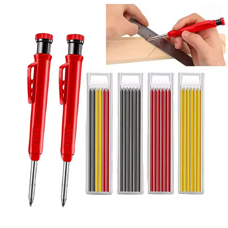 Solid Carpenter Pencil Set Woo - Mechanical Pencil Lead ulasan dan harga