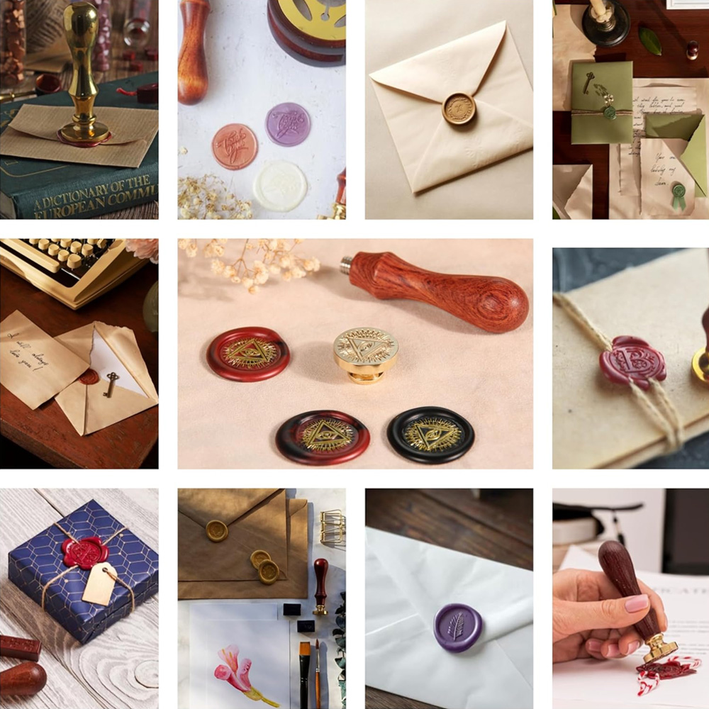 Customized Seal Wax Stamp Head - Wax Seal Stamp Kit ulasan dan harga