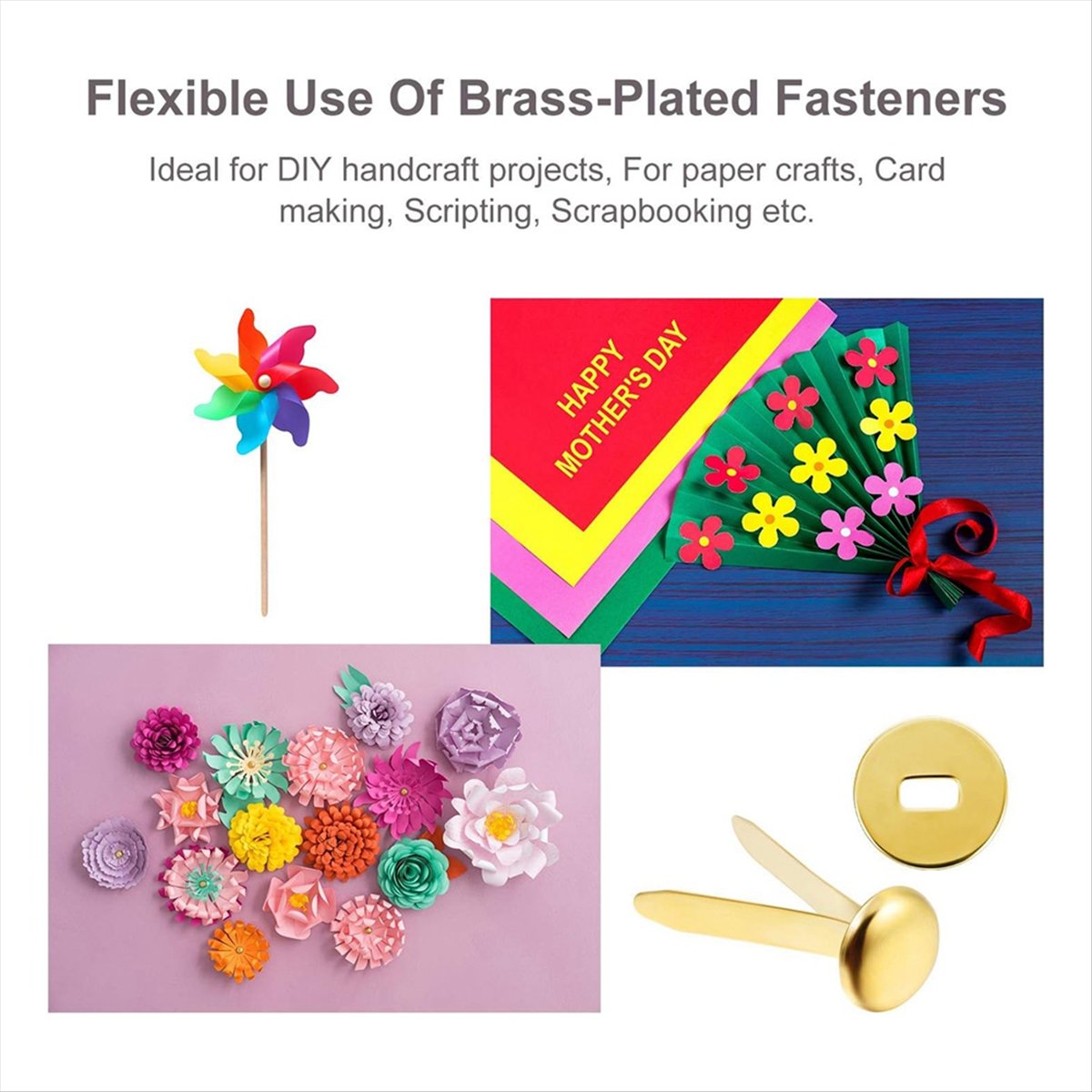 A78I 300 Pieces 3/4 Inch Brass - Paper Punch 3 Hole ulasan dan harga