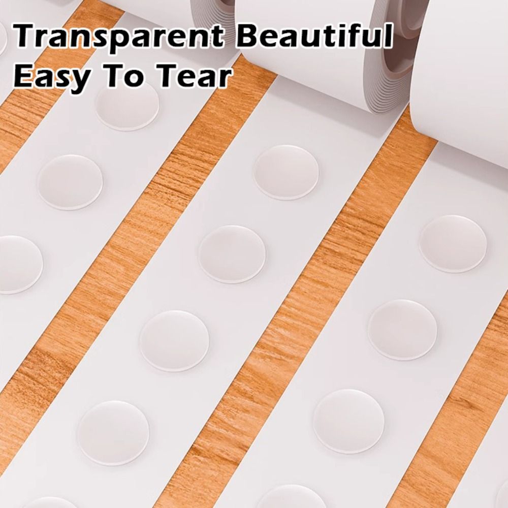 100pcs/Roll Simple Transparent - Glue Stick Pack ulasan dan harga
