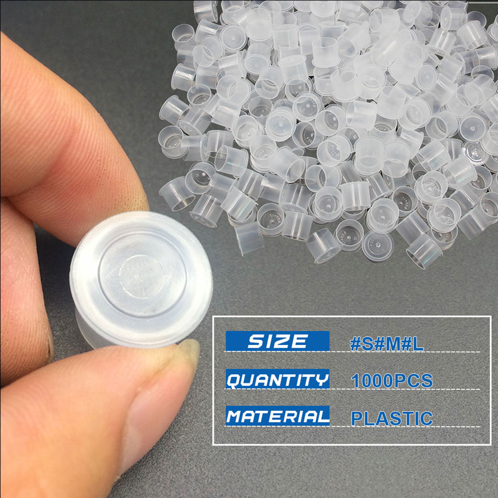 300/100pcs Tattoo Ink Cups Cap - Calligraphy Ink Bottle ulasan dan harga