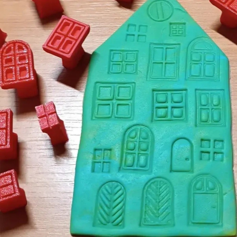 25Pcs/set Plastic Clay Stamp M - Wax Seal Stamp Kit ulasan dan harga