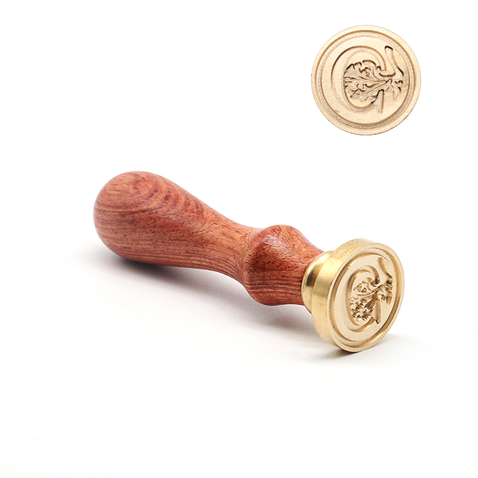 •Retro Wood Stamp Classic 26 L - Wax Seal Stamp Kit ulasan dan harga