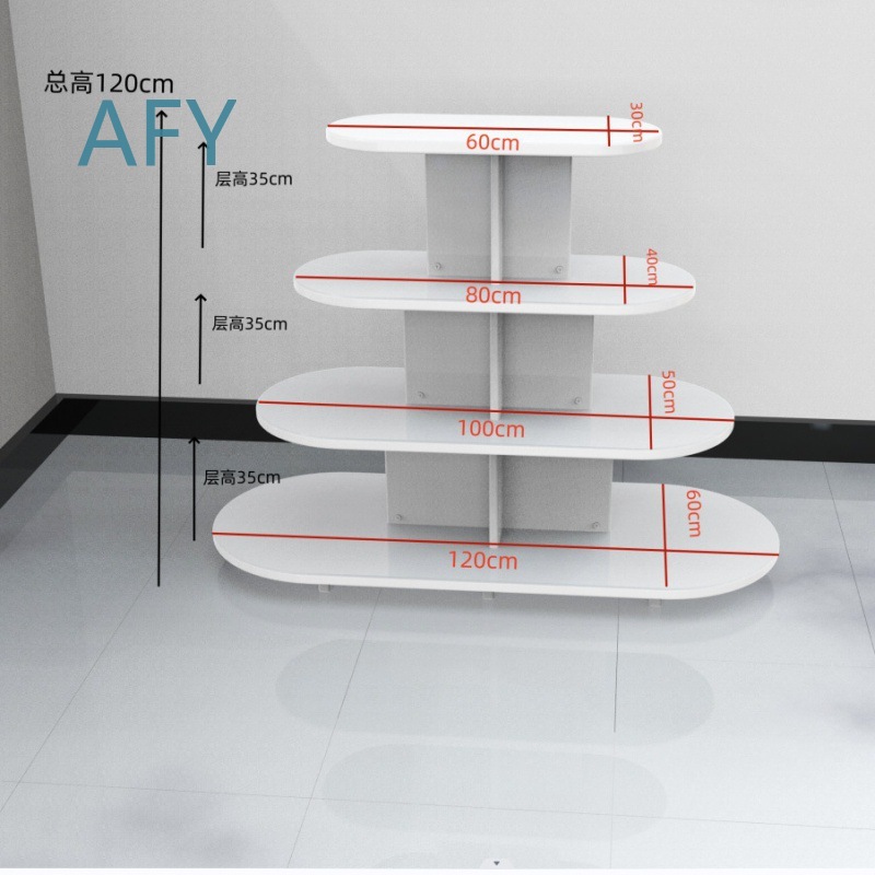Wooden Round Cabinet for Super - Stationery And Office Supply Stores ulasan dan harga