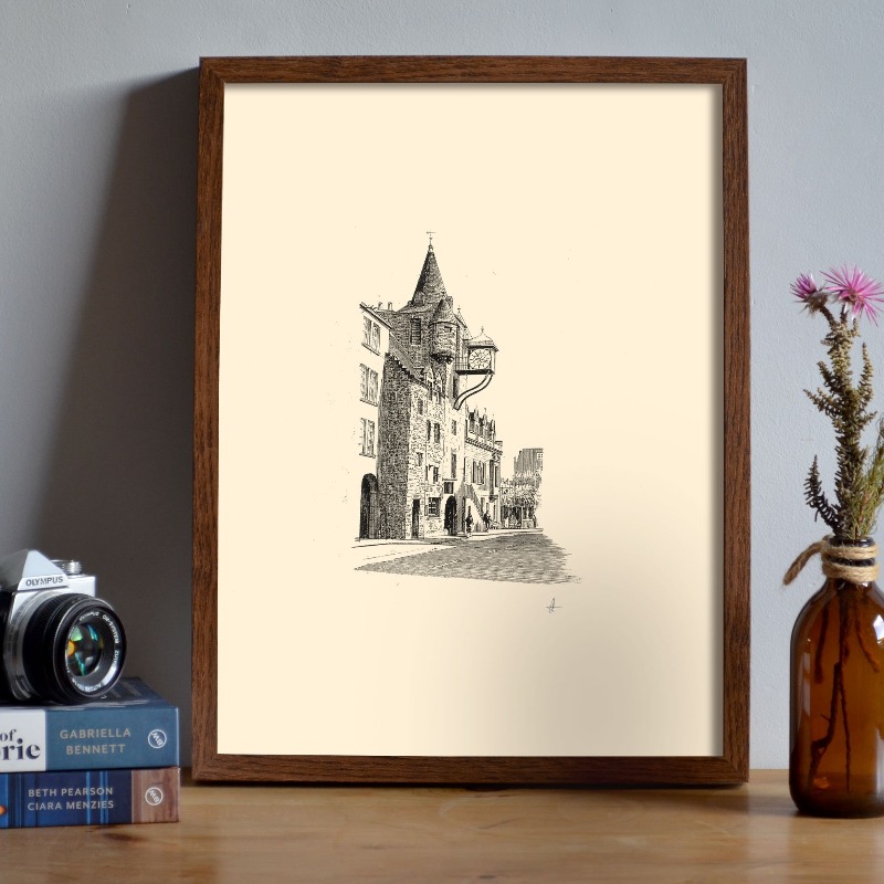 Vintage Edinburgh Castle Pen I - Fountain Pen Ink ulasan dan harga