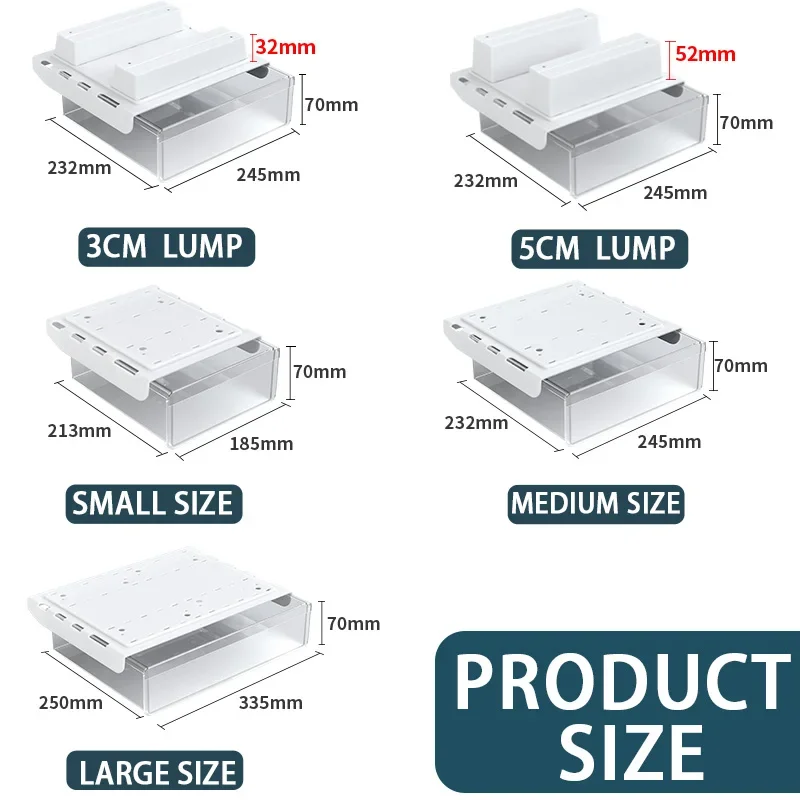 Under-desk Drawer Storage Devi - Ideal Stationery & Office Supply ulasan dan harga