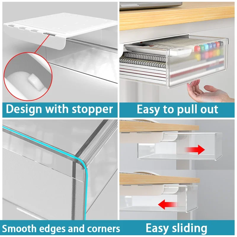 Under-desk Drawer Storage Devi - Ideal Stationery & Office Supply ulasan dan harga