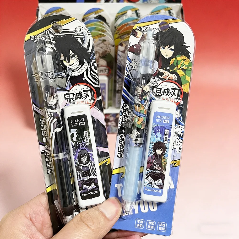 Anime 24pcs Demon Slayer Mecha - Mechanical Pencil Lead ulasan dan harga